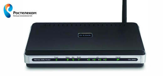 Настройка роутера D-Link DSL-2640U под Ростелеком