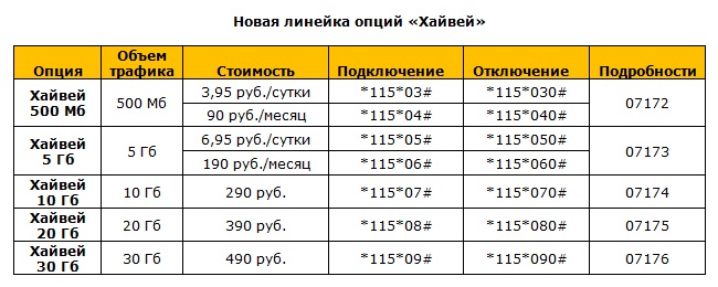 Варианты продления интернет-трафика на Билайне