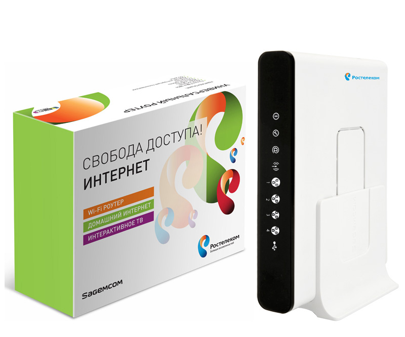 Настройка роутера Sagemcom для Ростелекома